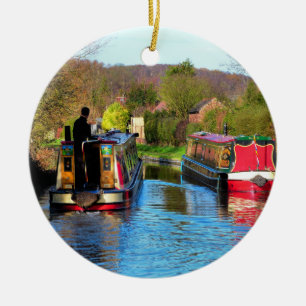 NARROWBOATS KERAMISCH ORNAMENT