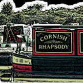 NARROWBOATS KERAMISCHE BAL ORNAMENT