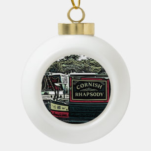 NARROWBOATS KERAMISCHE BAL ORNAMENT