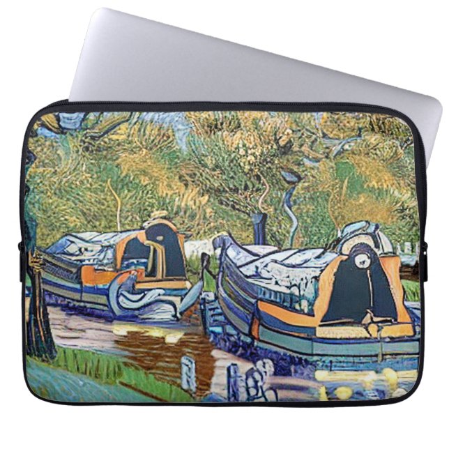 NARROWBOATS LAPTOP SLEEVE (Voorkant)