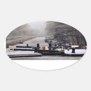 NARROWBOATS OVALE STICKER