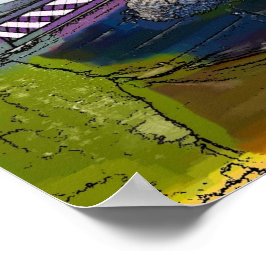 NARROWBOATS POSTER (Hoek)