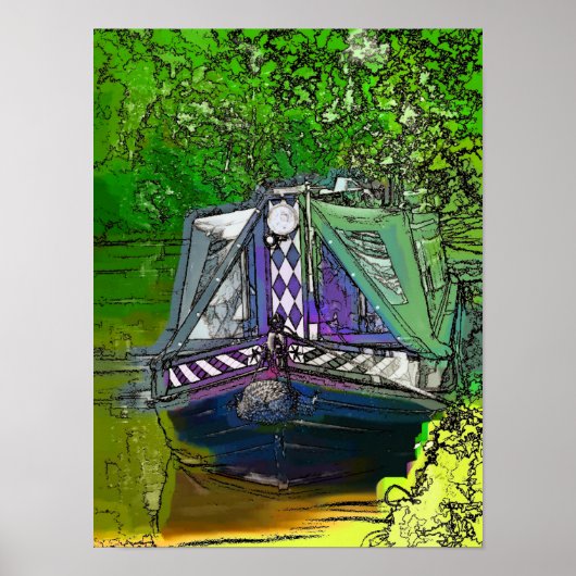 NARROWBOATS POSTER (Voorkant)