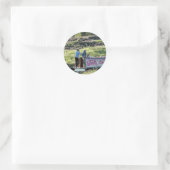 NARROWBOATS RONDE STICKER (Tas)