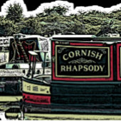 NARROWBOATS RONDE STICKER