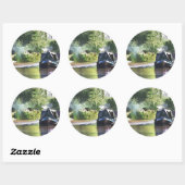 NARROWBOATS RONDE STICKER (Vel)