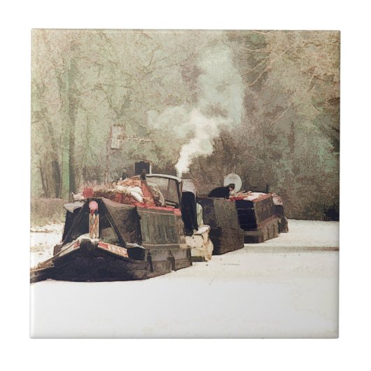 NARROWBOATS TEGELTJE (Voorkant)