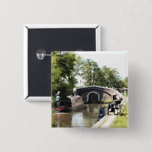 NARROWBOATS VIERKANTE BUTTON 5,1 CM