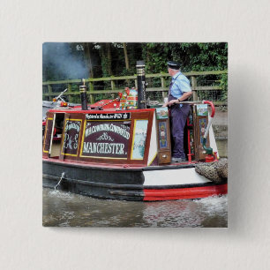NARROWBOATS VIERKANTE BUTTON 5,1 CM
