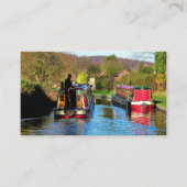 NARROWBOATS VISITEKAARTJE (Voorkant)