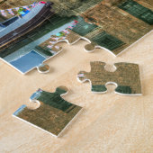 Narrowboot Albert Dock Liverpool Legpuzzel (Zijkant)