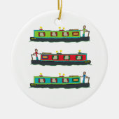 Narrowboot Keramisch Ornament (Voorkant)