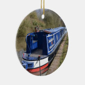 Narrowboot onbedwingbaar keramisch ornament (Rechts)