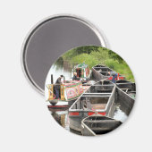 NARROWBOTEN OP HET KANAAL MAGNEET (Voorkant / Achterkant)