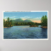 Narrows Entrance, Tongue en Five Mile Poster (Voorkant)