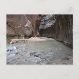 Narrows Zion National Park Briefkaart