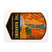 Narrows Zion National Park Magneet (Horizontaal)
