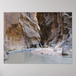 Narrows Zion National Park Poster