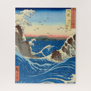 Naruto Whirlpools, provincie Awa door Hiroshige Legpuzzel