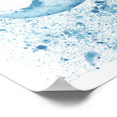 Narval Magique - Impression d'art 12x12 (Coin)