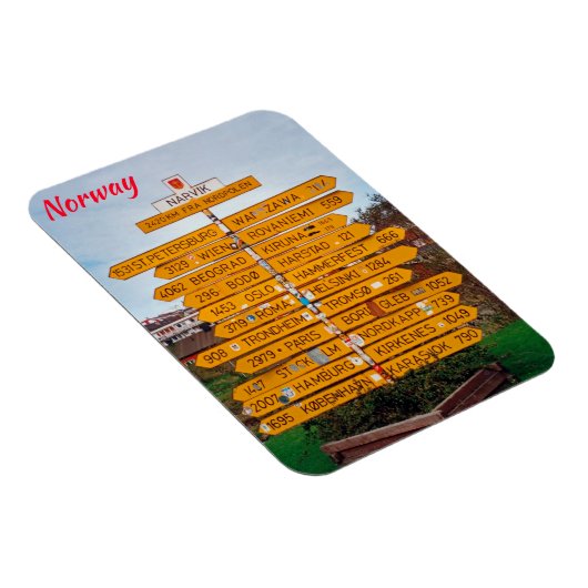 Narvik, Noorwegen Magneet (Rechterzijde)
