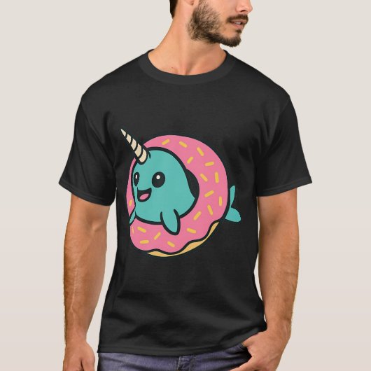 Narwal Donut T-shirt (Voorkant)