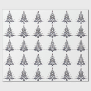 Narwal Kerstman Hoed Kerstverlichting Xmas Zee Cadeaupapier