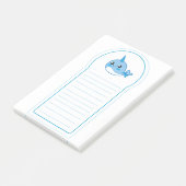 Narwal Sticky Pad Post-it® Notes (Schuin)