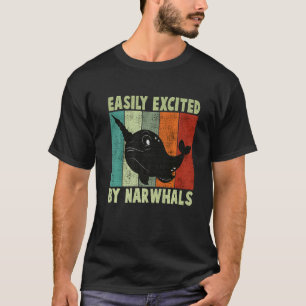 Narwal voor meisjes Mannen verdovende middelen Kin T-shirt