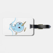 Narwhal Angel Cutie Bagagelabel (Achterkant horizontaal)
