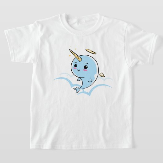 Narwhal Angel Cutie T-shirt (Laagn)