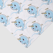 Narwhal Angel Cutie Tissuepapier (Detail)