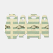 Narwhal Antiek walvis Waterverf Scientific Art Bedankdoosjes (Uitgevouwen)