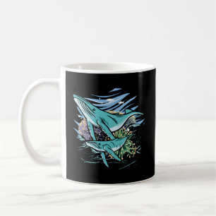 Narwhal Beluga orka's walvis haaien orka Koffiemok