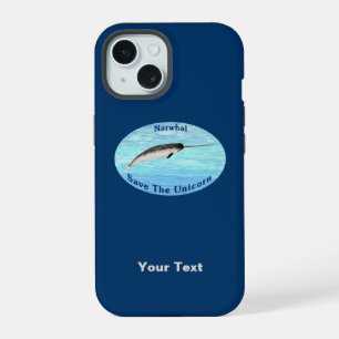 Narwhal - bespaar de Unicorn iPhone 15 Hoesje