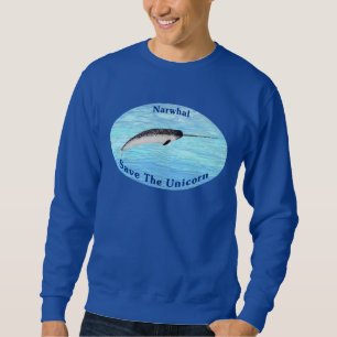 Narwhal - bespaar de Unicorn Trui