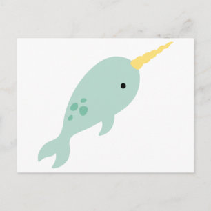 Narwhal Briefkaart