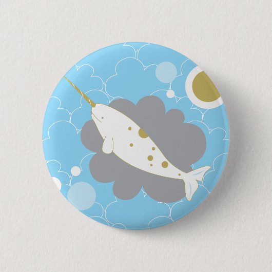 Narwhal Button (Voorkant)