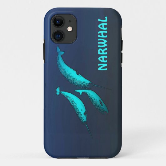Narwhal Case-Mate iPhone Case (Achterkant)