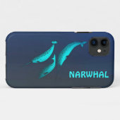 Narwhal Case-Mate iPhone Case (Achterkant (horizontaal))