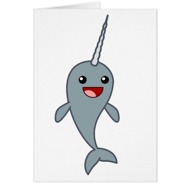 Narwhal heureux (Devant)