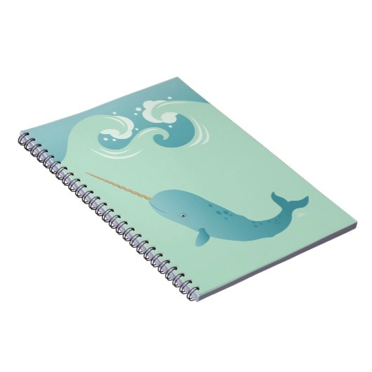 Narwhal-laptop Notitieboek (Rechterzijde)