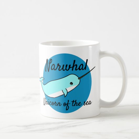 Narwhal-mok Koffiemok (Rechts)