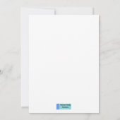 Narwhal persoonlijk kaart (Achterkant)