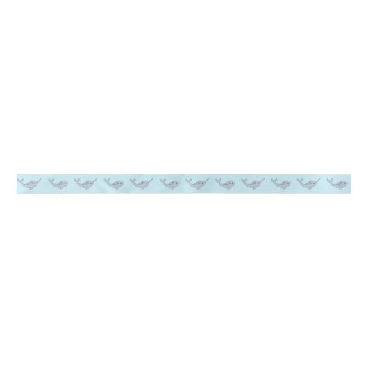 Narwhal Ribbon Lint (Voorkant)