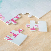 Narwhal & Sea Animals Under The Sea Custom Name Legpuzzel (Zijkant)