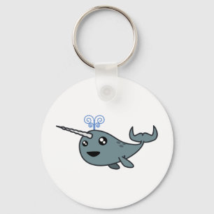 Narwhal. Sleutelhanger
