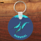 Narwhal Sleutelhanger (Voorkant)
