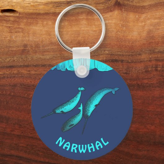 Narwhal Sleutelhanger (Voorkant)