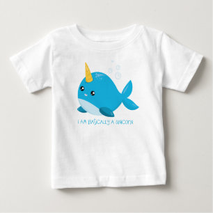 Narwhal Unicorn Baby/Toddler T-Shirt